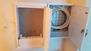 Skrzynka Telco + Skrzynka LAN