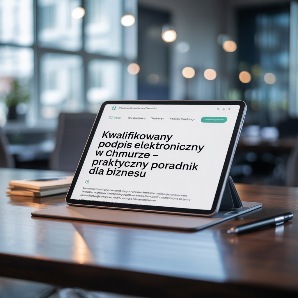 Kwalifikowany podpis elektroniczny